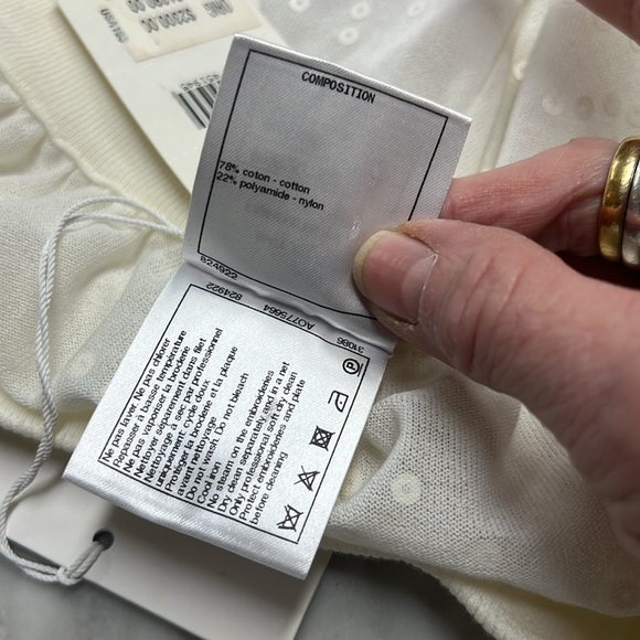 CHANEL NWT 2017 Mini Embellished Scallop Hem Shorts Size 36(US4) - Picture 12 of 12